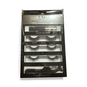 FYU COSMETICS- NIB! Set of 3 Magnetic Faux Lashes with Eyeliner